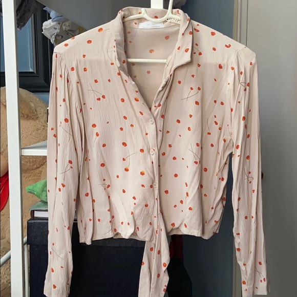 Oak+Fort Cream Blouse - Picture 1 of 5